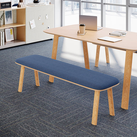 Upholstered Narrow Low Bench