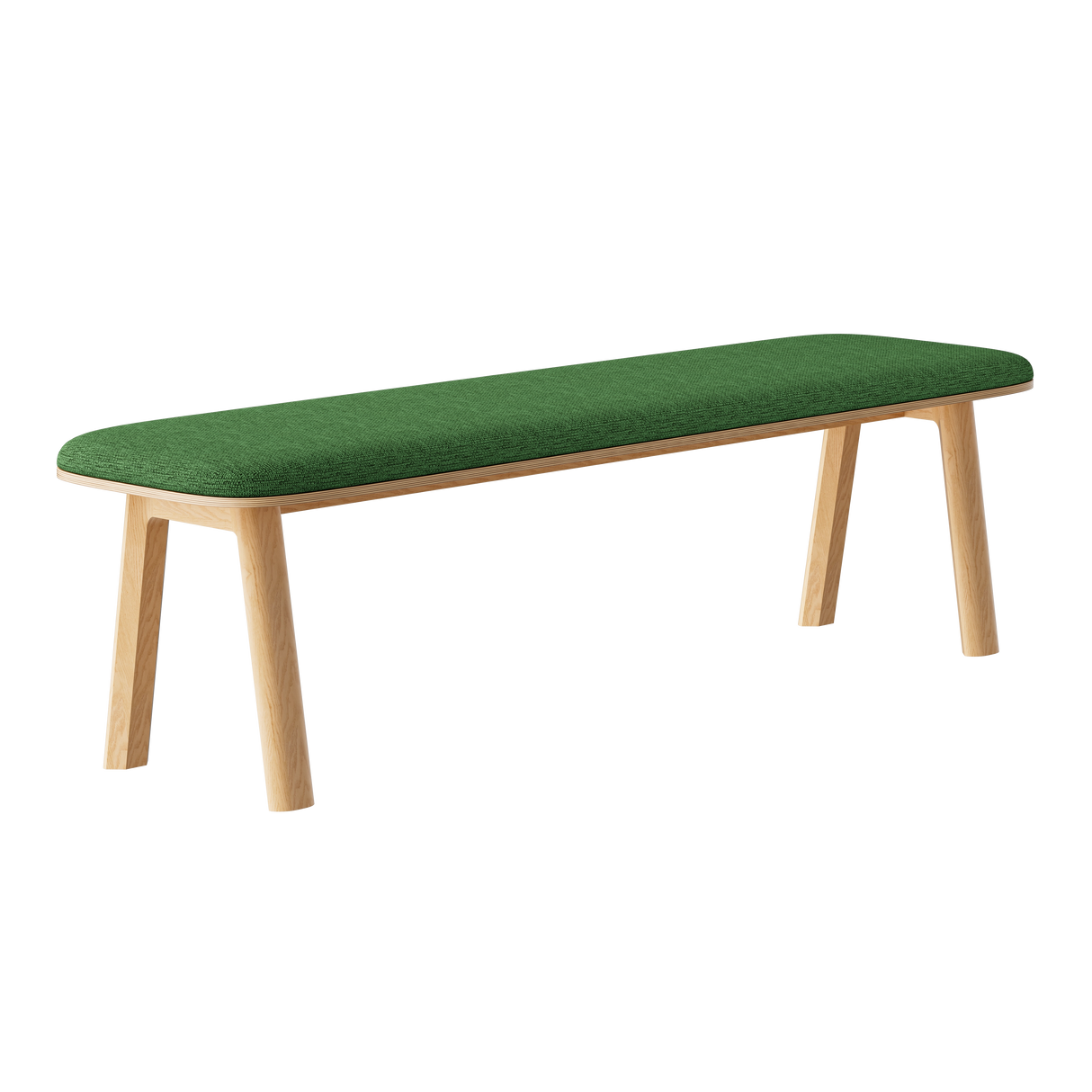 Upholstered Narrow Low Bench