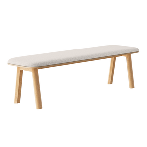 Upholstered Narrow Low Bench