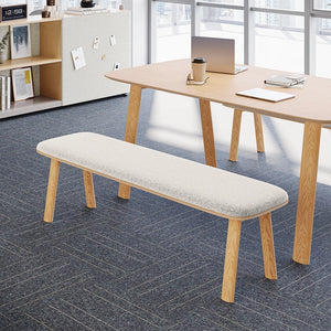 Upholstered Narrow Low Bench