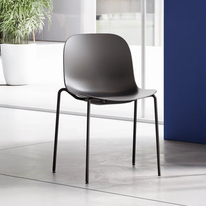 Plastic Café Chair Stackable