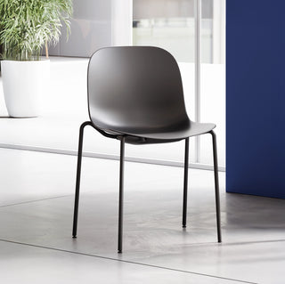 Plastic Café Chair Stackable