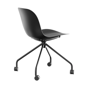 Plastic Chair with Wheels