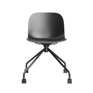 Plastic Chair with Wheels