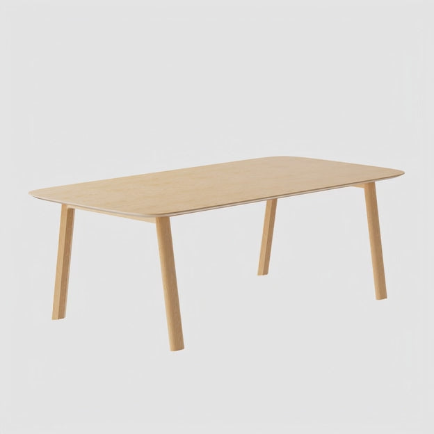 Classic Wood Meeting Table